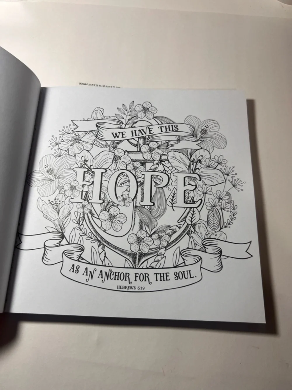 Coloring Book Wall Art Print for all ages christian